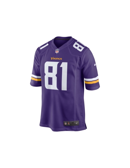 Mens Minnesota Vikings Malik Knowles Purple Team Game Jersey