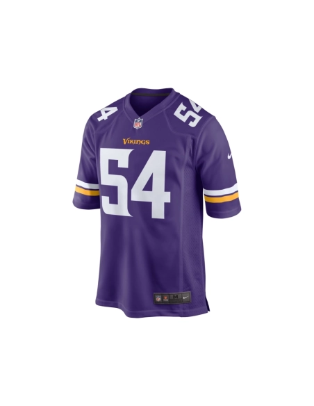 Mens Minnesota Vikings Kamu Grugier-Hill Purple Game Jersey