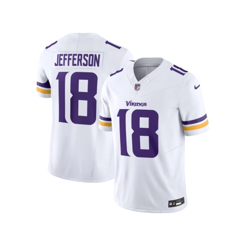 Mens Minnesota Vikings Justin Jefferson White Vapor F.U.S.E. Limited Jersey
