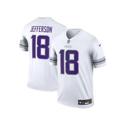 Mens Minnesota Vikings Justin Jefferson White Alternate Legend Player Jersey