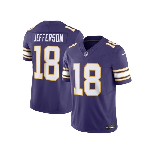 Mens Minnesota Vikings Justin Jefferson Purple Vapor F.U.S.E. Limited Jersey