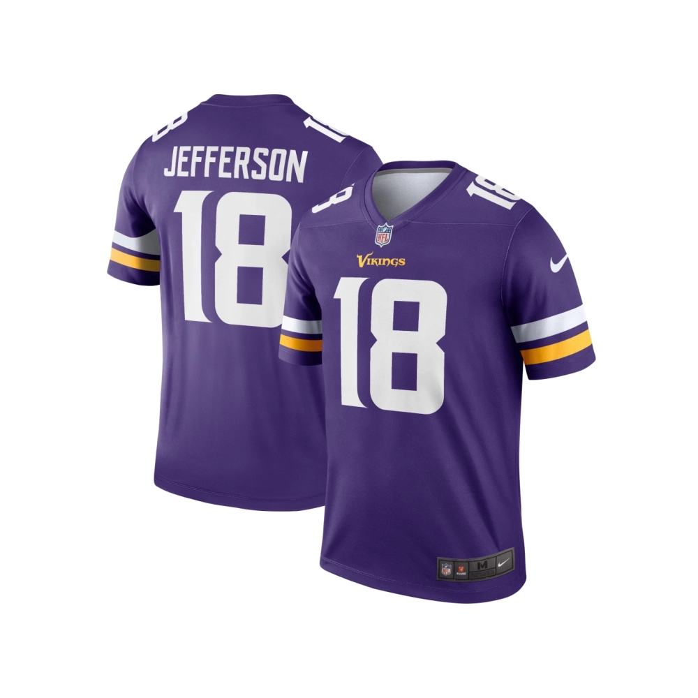 Mens Minnesota Vikings Justin Jefferson Purple Legend Jersey