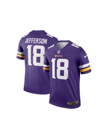 Mens Minnesota Vikings Justin Jefferson Purple Legend Jersey