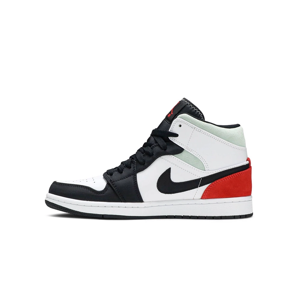 AIR JORDAN 1 MID SE RED BLACK TOE 852542 100,AIR JORDAN 1 MID,Air Jordan