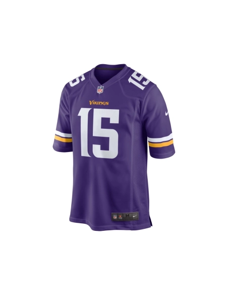 Mens Minnesota Vikings Joshua Dobbs Purple Game Jersey
