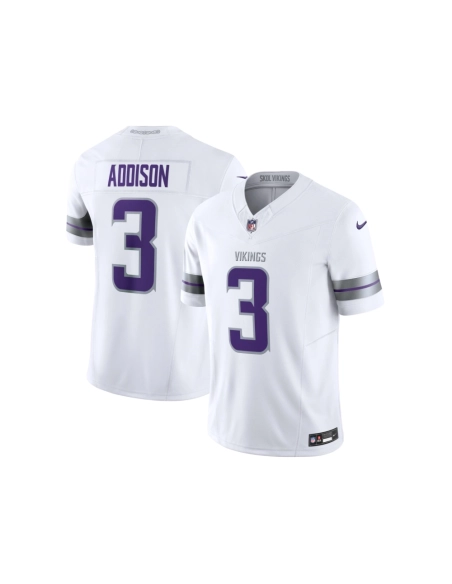 Mens Minnesota Vikings Jordan Addison White Alternate Vapor F.U.S.E. Limited Jersey