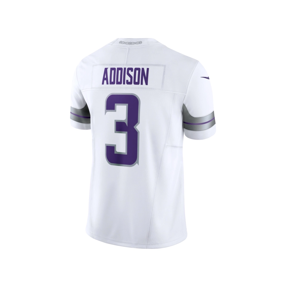 Mens Minnesota Vikings Jordan Addison White Alternate Vapor F.U.S.E. Limited Jersey