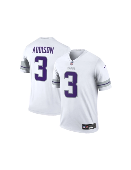 Mens Minnesota Vikings Jordan Addison White Alternate Legend Player Jersey