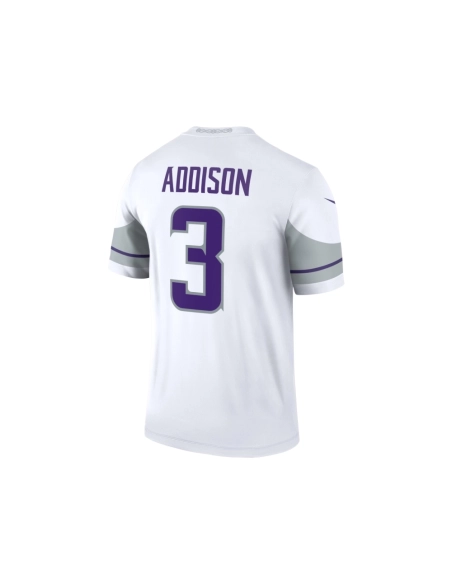Mens Minnesota Vikings Jordan Addison White Alternate Legend Player Jersey