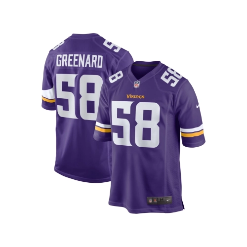 Mens Minnesota Vikings Jonathan Greenard Purple Team Game Jersey