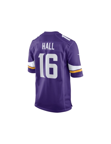 Mens Minnesota Vikings Jaren Hall Purple Game Jersey
