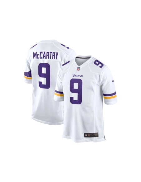 Mens Minnesota Vikings J.J. McCarthy White Game Jersey