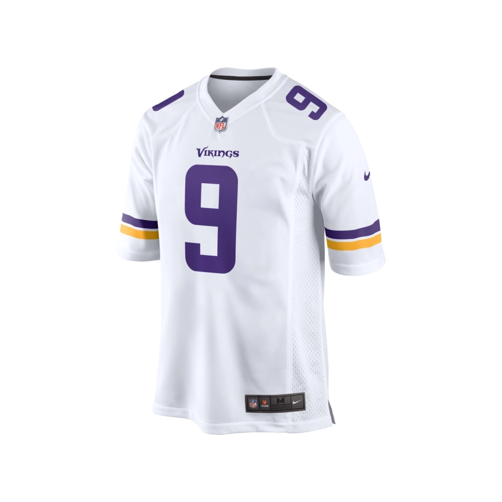 Mens Minnesota Vikings J.J. McCarthy White Game Jersey
