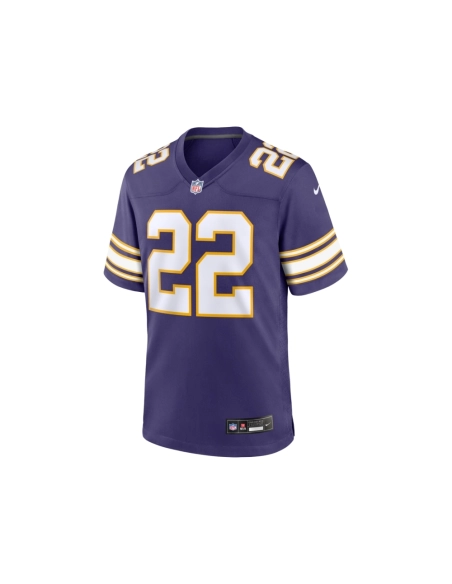 Mens Minnesota Vikings Harrison Smith Purple Classic Player Game Jersey
