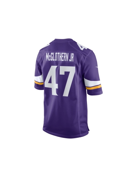 Mens Minnesota Vikings Dwight McGlothern Jr. Purple Game Jersey