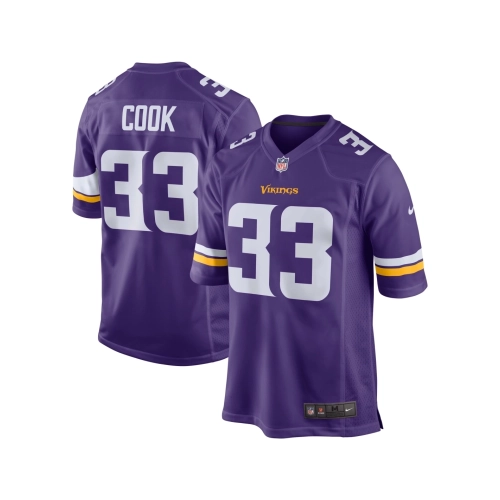 Mens Minnesota Vikings Dalvin Cook Purple Player Game Jersey