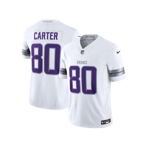 Mens Minnesota Vikings Cris Carter White Alternate Vapor F.U.S.E. Retired Player Limited Jersey