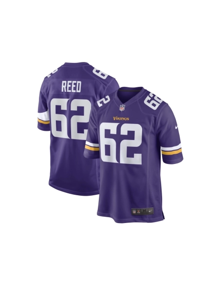 Mens Minnesota Vikings Chris Reed Purple Game Player Jersey