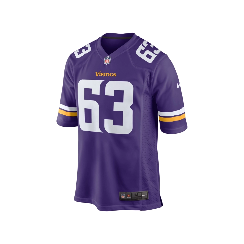 Mens Minnesota Vikings Chim Okorafor Purple Team Game Jersey
