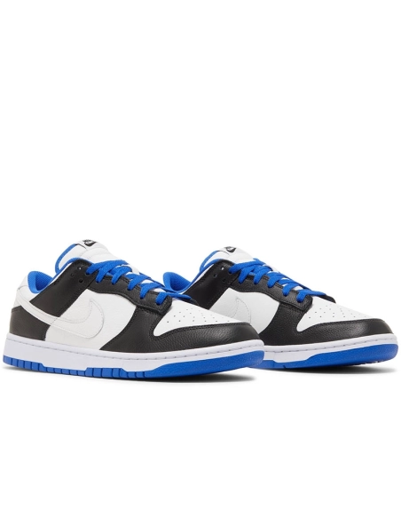 DUNK LOW WHITE BLACK GAME ROYAL,Dunk SB,NIKE SHOES Reps