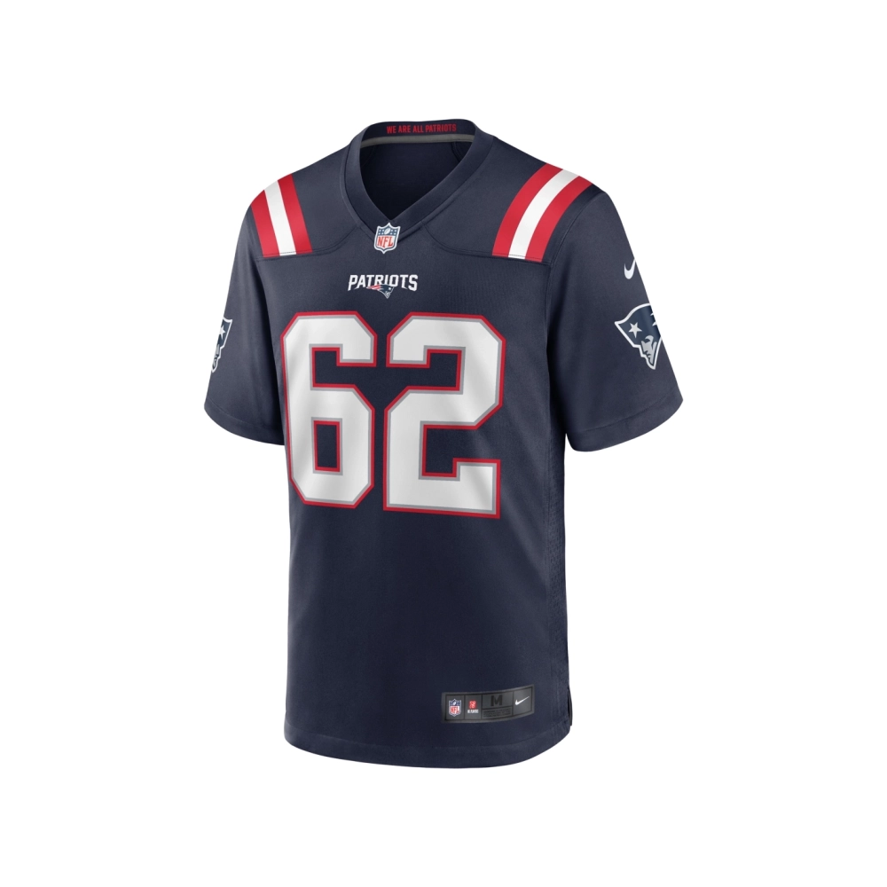 Mens New England Patriots Sidy Sow Navy Team Game Jersey