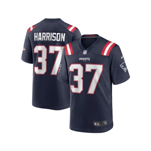Mens New England Patriots Rodney Harrison Navy Game Retired Player Jersey