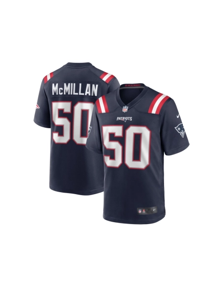 Mens New England Patriots Raekwon McMillan Navy Home Game Player Jersey