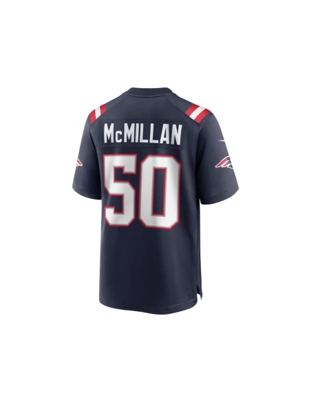 Mens New England Patriots Raekwon McMillan Navy Home Game Player Jersey