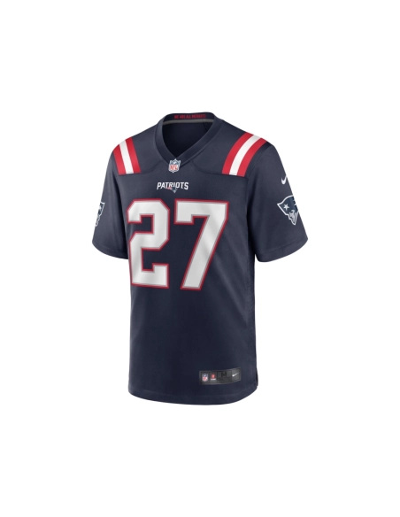 Mens New England Patriots Myles Bryant Navy Game Player Jersey