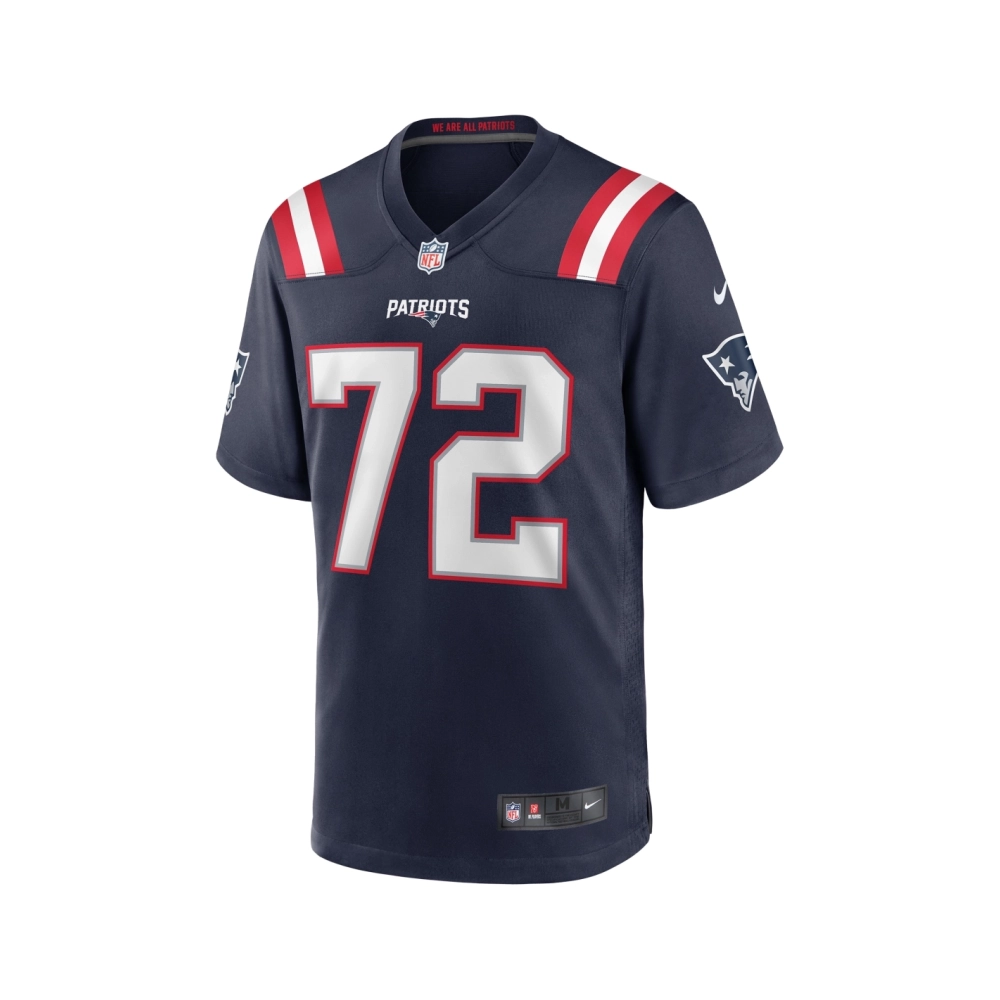 Mens New England Patriots Matt Light Navy Game Retired Player Jersey