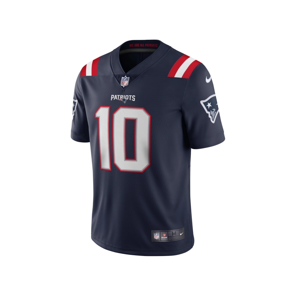 Mens New England Patriots Mac Jones Navy Vapor Limited Jersey