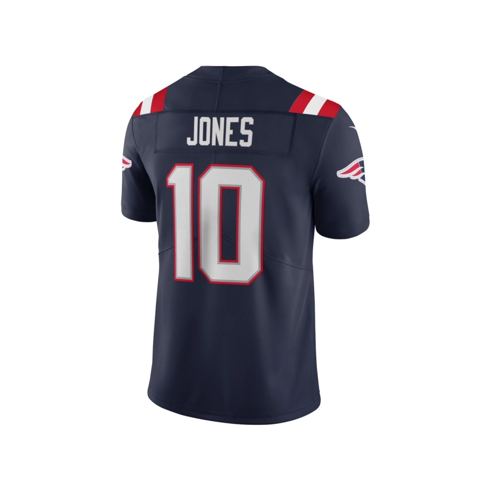 Mens New England Patriots Mac Jones Navy Vapor Limited Jersey