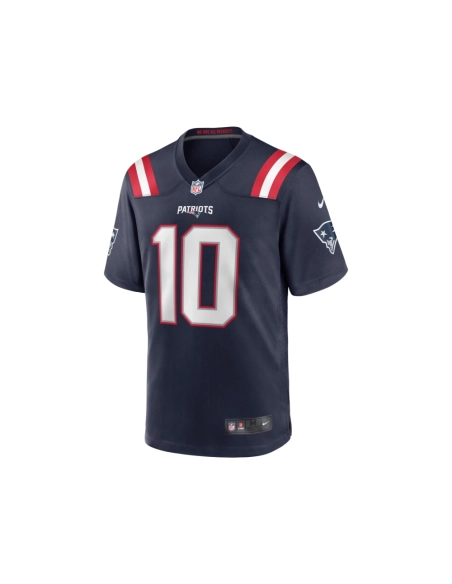 Mens New England Patriots Mac Jones Navy Player Game Jersey