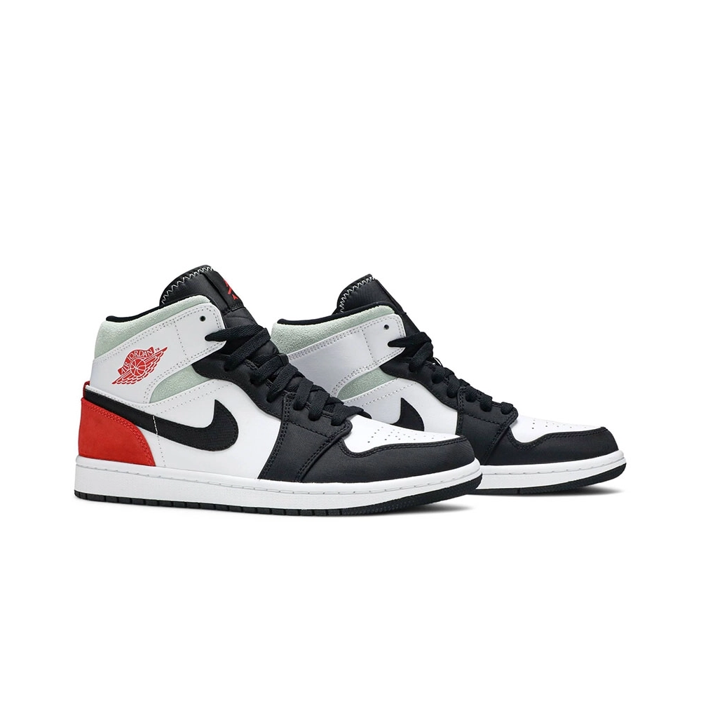 AIR JORDAN 1 MID SE RED BLACK TOE 852542 100,AIR JORDAN 1 MID,Air Jordan