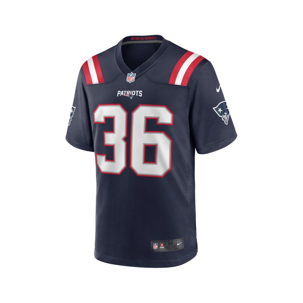 Mens New England Patriots Lawyer Milloy Navy Game Retired Player Jersey