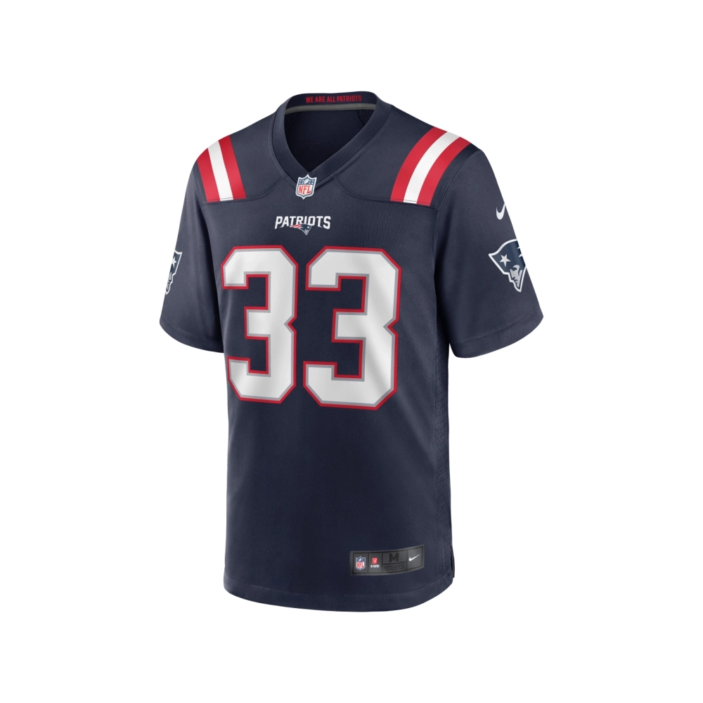 Mens New England Patriots Joejuan Williams Navy Game Jersey