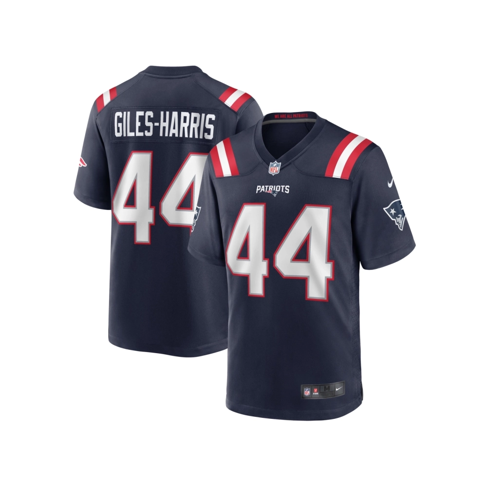 Mens New England Patriots Joe Giles-Harris Navy Team Game Jersey