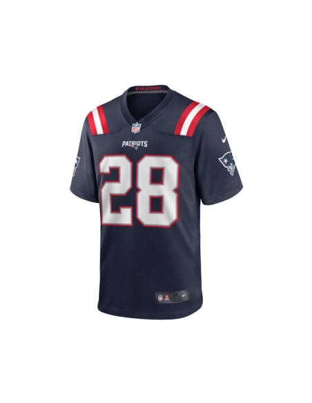 Mens New England Patriots James White Navy Game Player Jersey