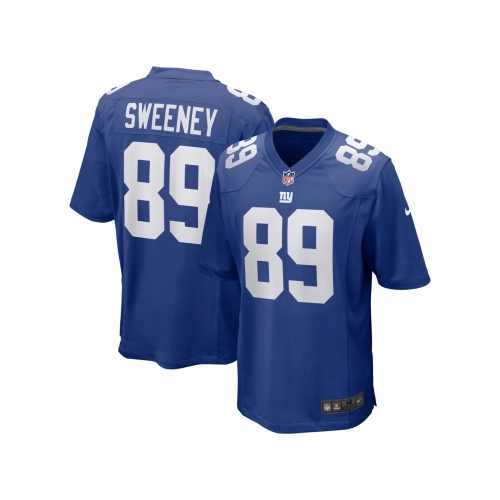 Mens New York Giants Tommy Sweeney Royal Game Jersey