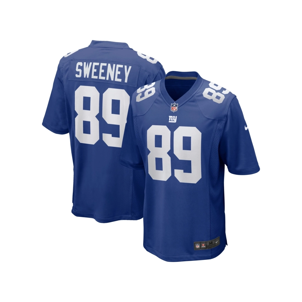 Mens New York Giants Tommy Sweeney Royal Game Jersey