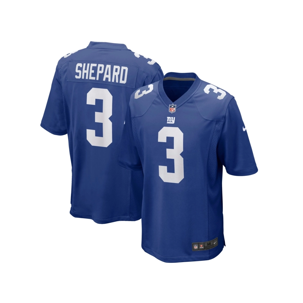 Mens New York Giants Sterling Shepard Royal Game Player Jersey