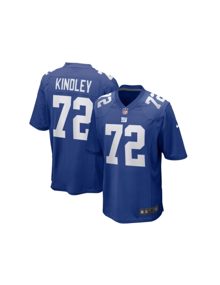 Mens New York Giants Solomon Kindley Royal Home Game Player Jersey