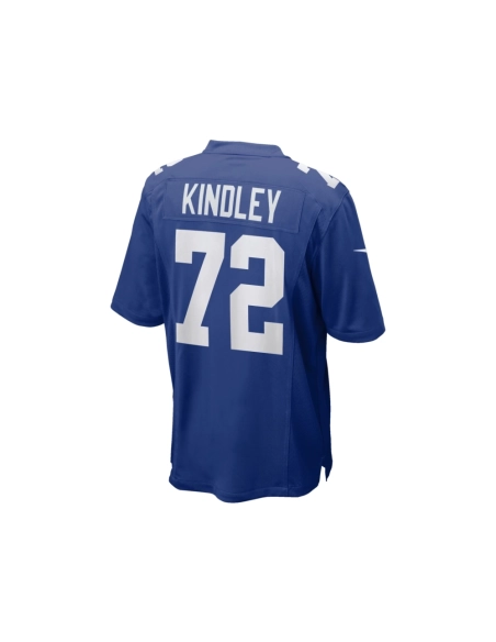 Mens New York Giants Solomon Kindley Royal Home Game Player Jersey