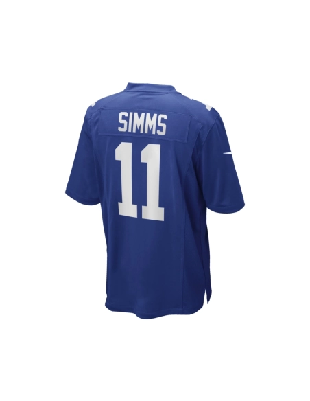 Mens New York Giants Phil Simms Royal Game Retired Player Jersey