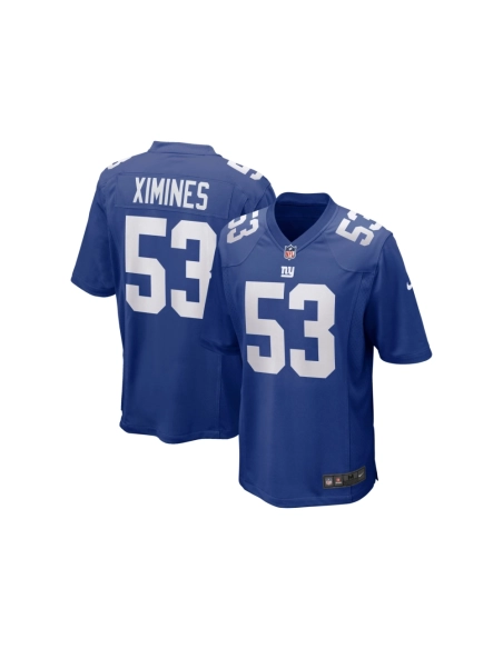 Mens New York Giants Oshane Ximines Royal Game Jersey
