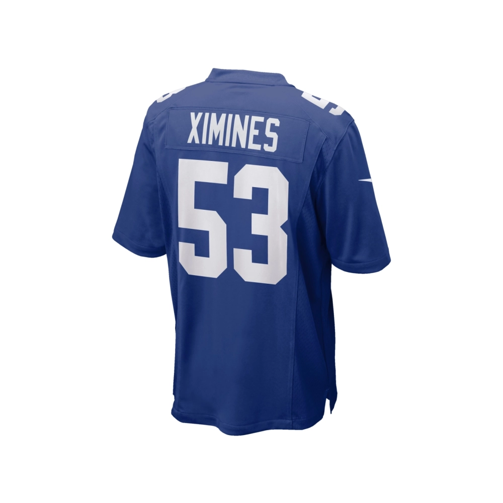Mens New York Giants Oshane Ximines Royal Game Jersey