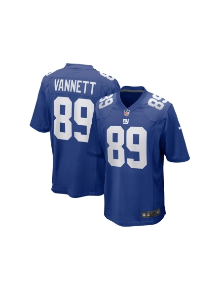 Mens New York Giants Nick Vannett Royal Home Game Player Jersey