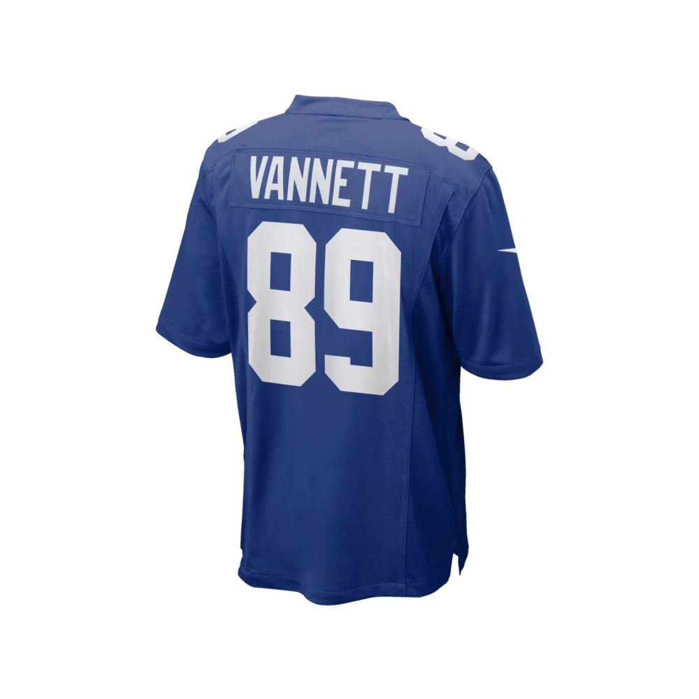 Mens New York Giants Nick Vannett Royal Home Game Player Jersey