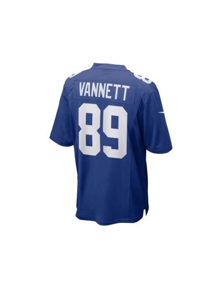 Mens New York Giants Nick Vannett Royal Home Game Player Jersey