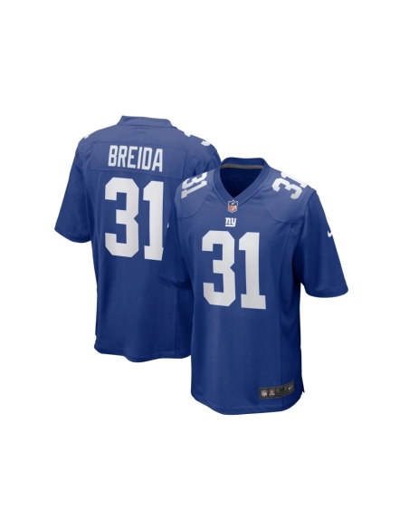 Mens New York Giants Matt Breida Royal Game Jersey
